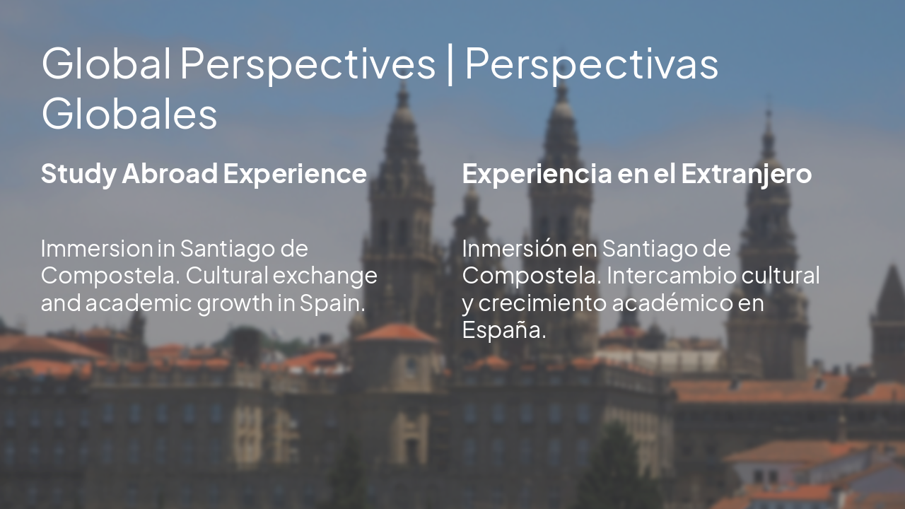 Slide 6 - Global Perspectives | Perspectivas Globales
