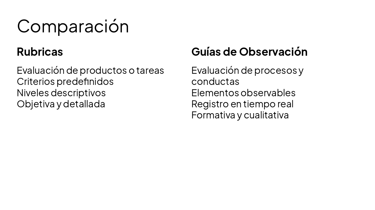 Slide 8 - Comparación