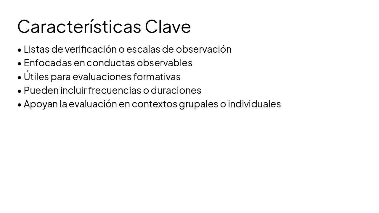 Slide 7 - Características Clave