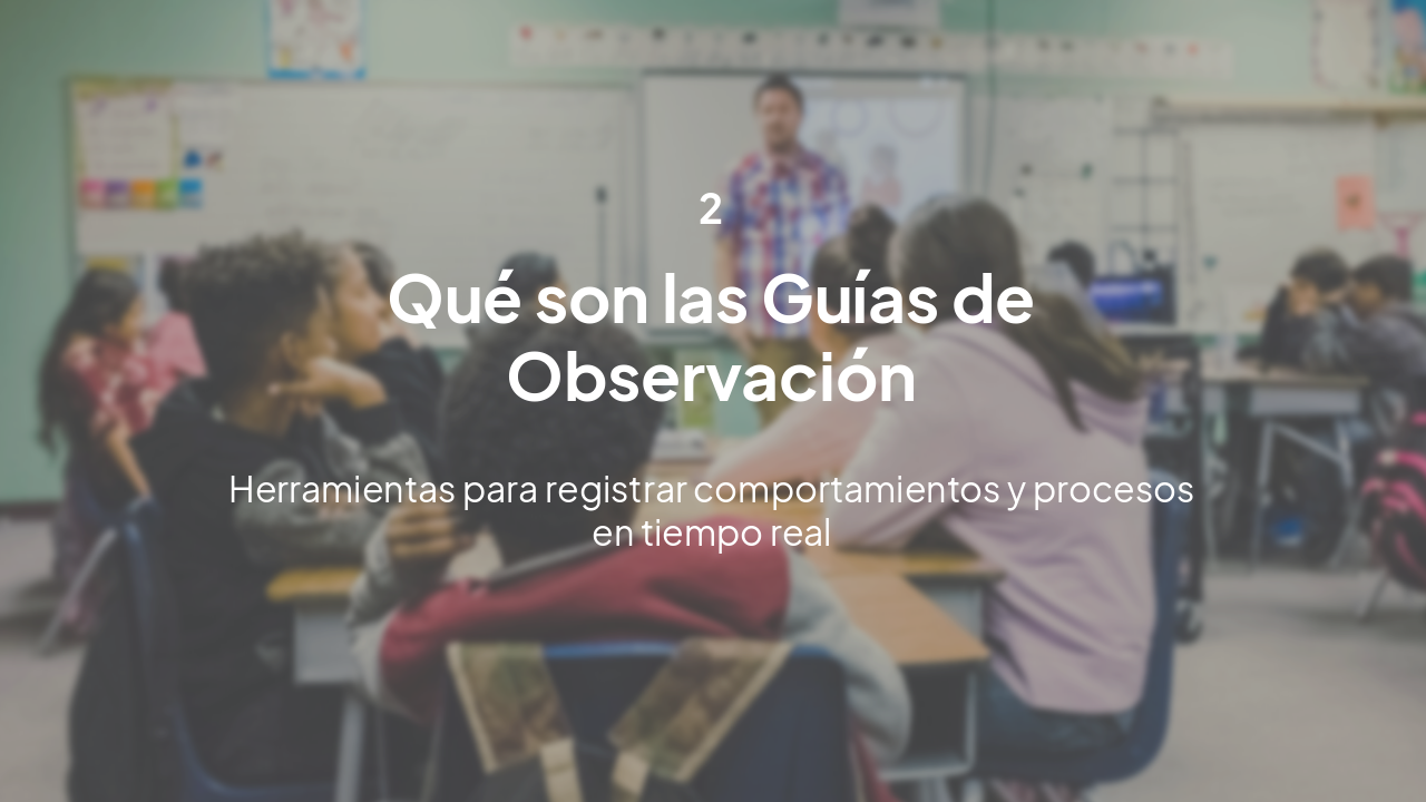 Slide 6 - Guías de Observación