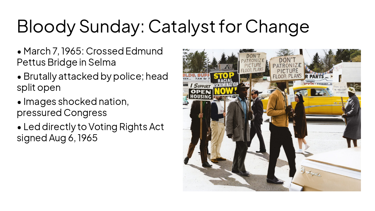 Slide 4 - Bloody Sunday: Catalyst for Change