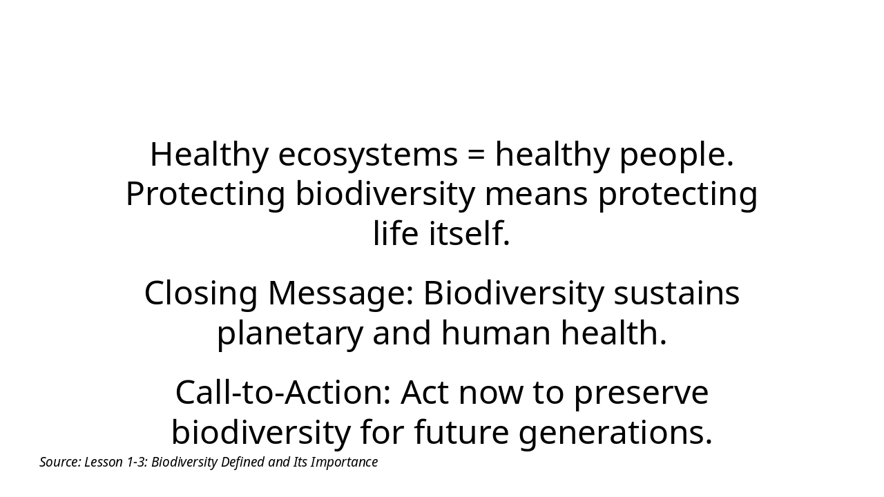 Slide 11 - Key Message and Conclusion