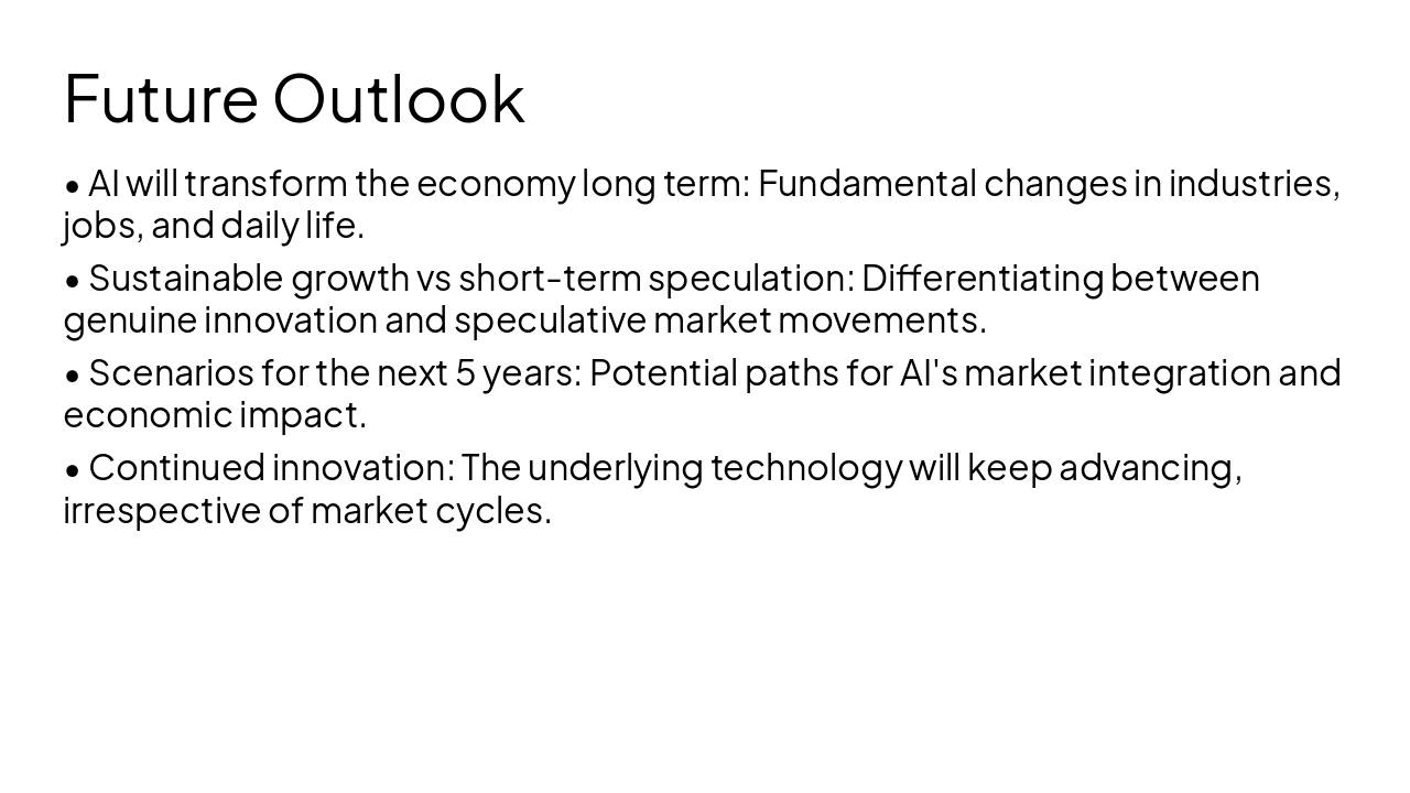 Slide 11 - Future Outlook