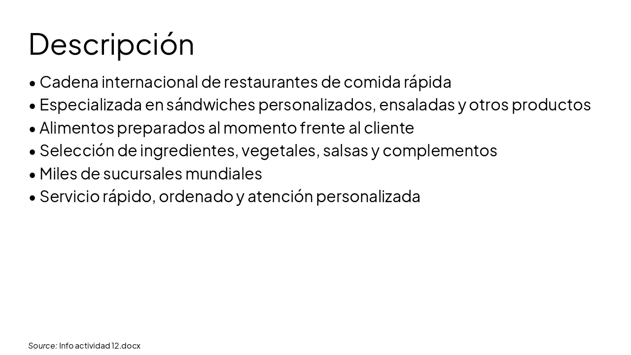 Slide 6 - Descripción