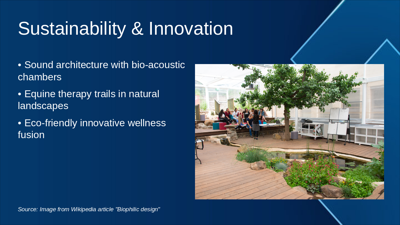 Slide 9 - Sustainability & Innovation