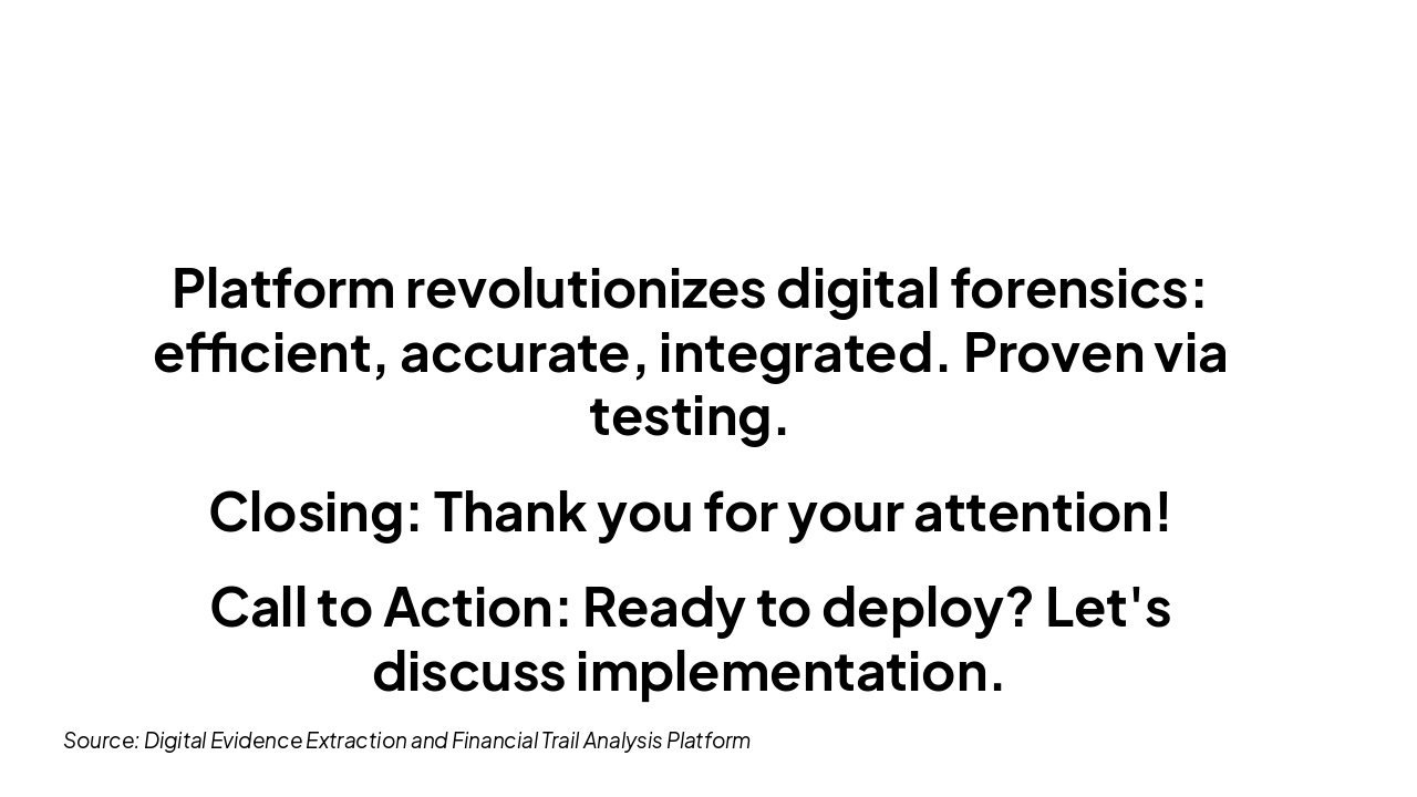 Slide 16 - Conclusion