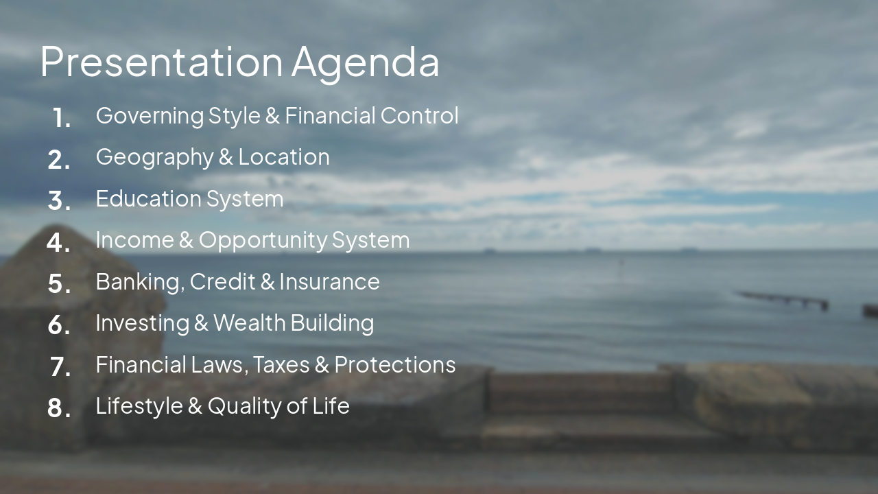 Slide 2 - Presentation Agenda