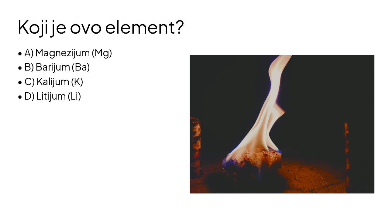 Slide 8 - Koji je ovo element?