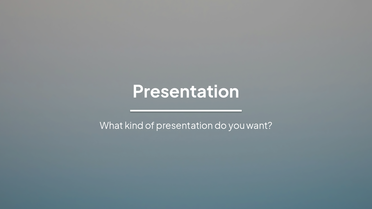 Slide 1 - Presentation