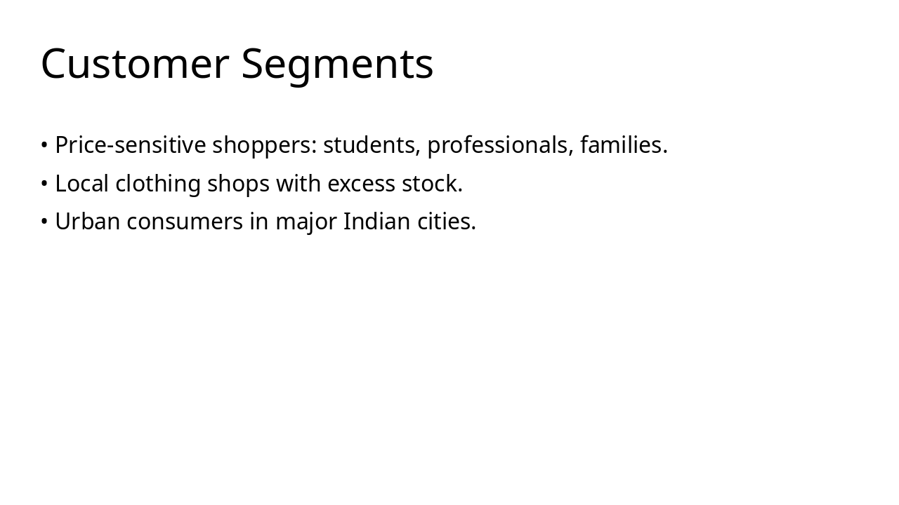 Slide 6 - Customer Segments