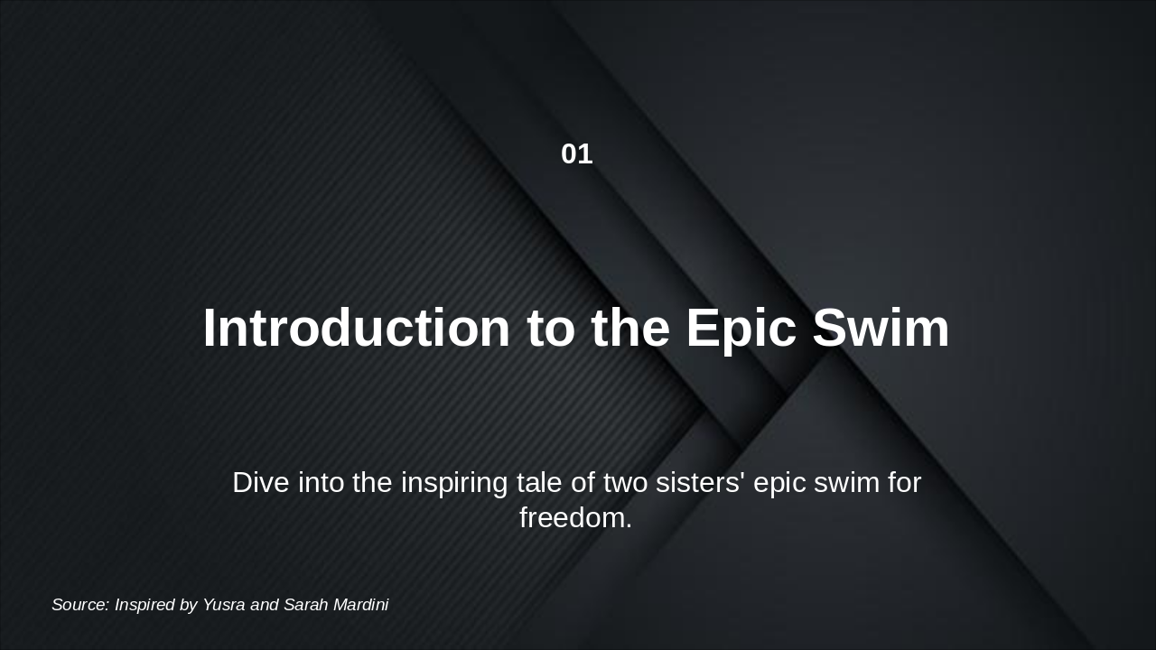 Slide 3 - The Swimmers