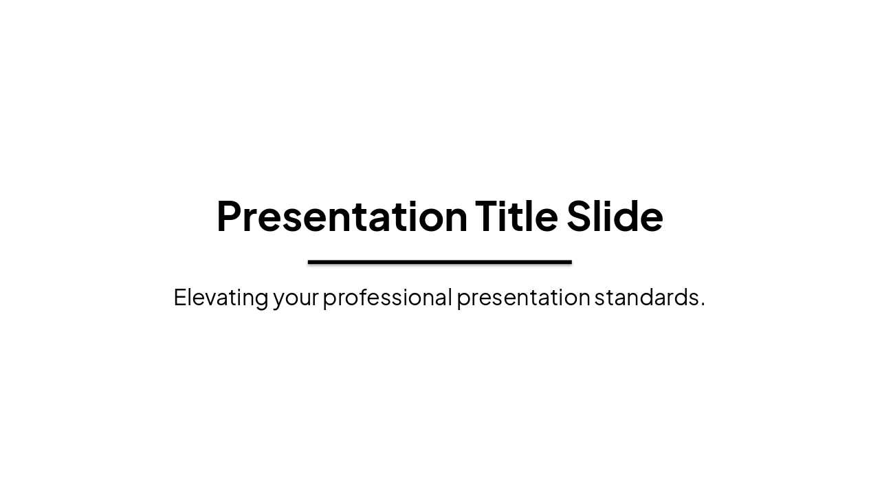 Presentation Enhancement: HD Refinement