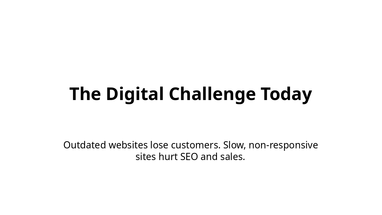 Slide 3 - The Digital Challenge Today