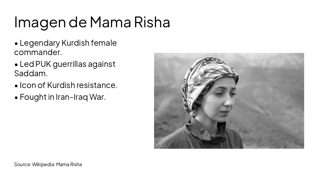 Slide 5 - Imagen de Mama Risha