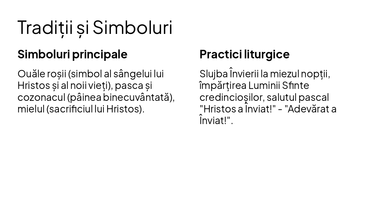 Slide 8 - Tradiții și Simboluri