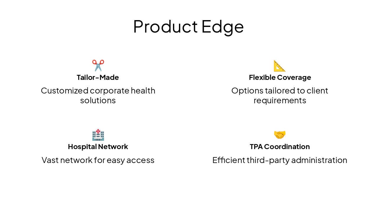 Slide 13 - Product Edge