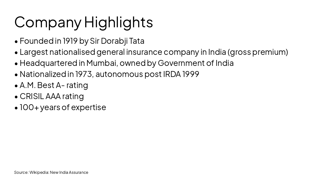 Slide 4 - Company Highlights