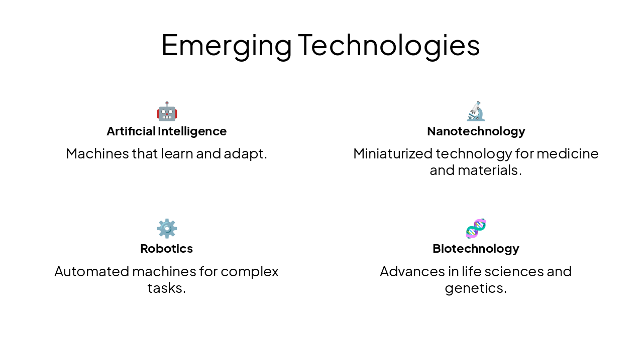 Slide 7 - Emerging Technologies