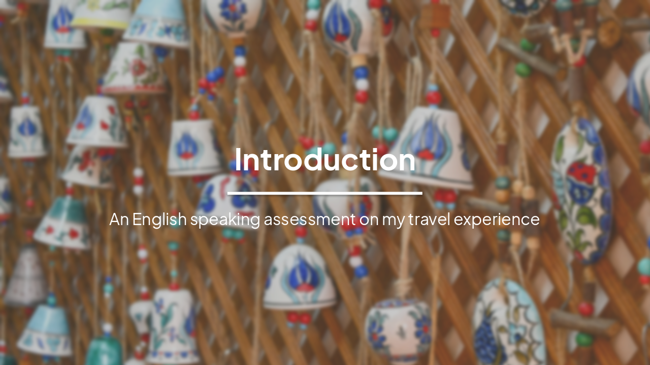 Slide 1 - Introduction