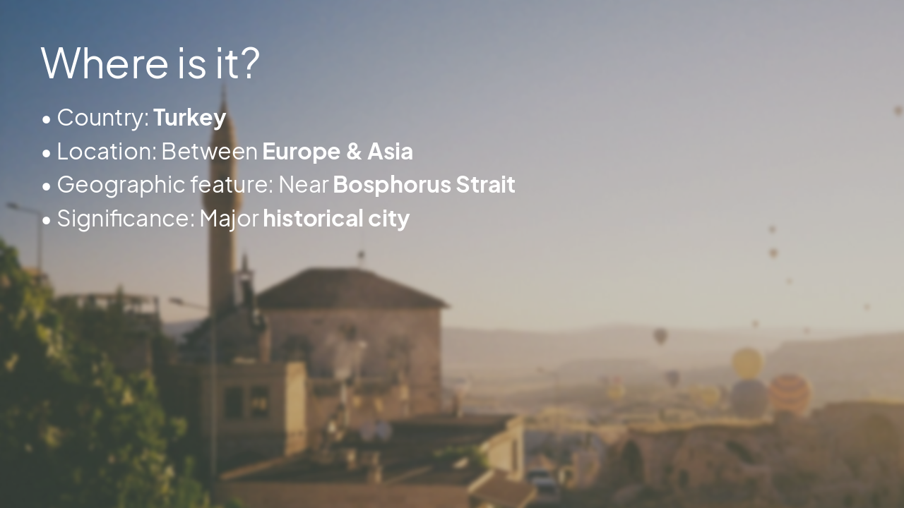 Slide 2 - Where is it?