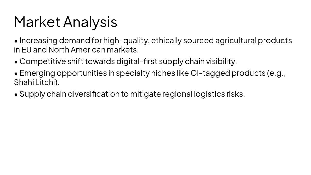 Slide 6 - Market Analysis