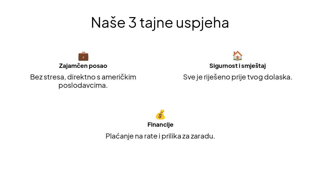 Slide 6 - Naše 3 tajne uspjeha