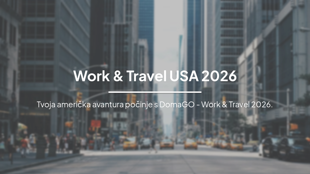 Slide 1 - Work & Travel USA 2026