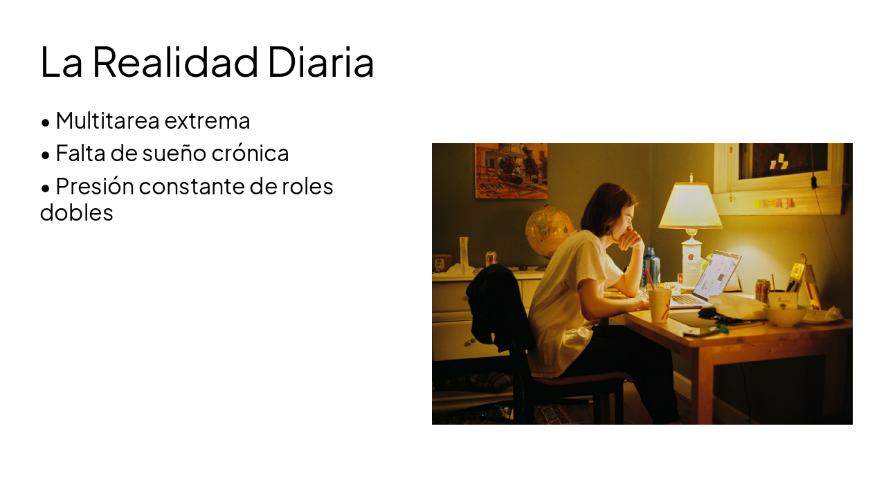 Slide 5 - La Realidad Diaria