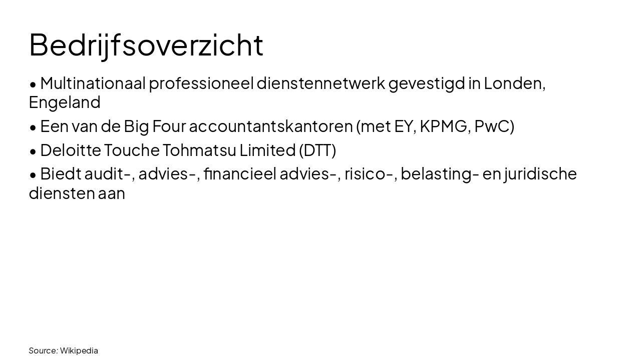Slide 3 - Company Overview