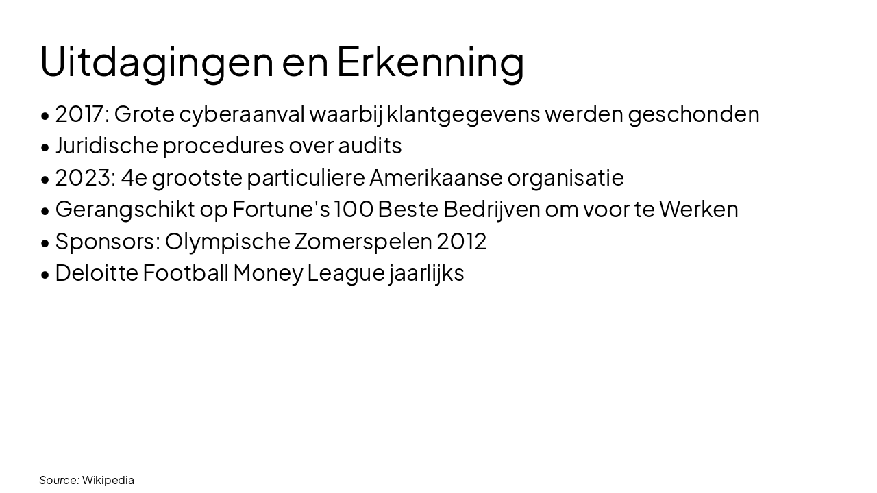 Slide 8 - Challenges and Recognition