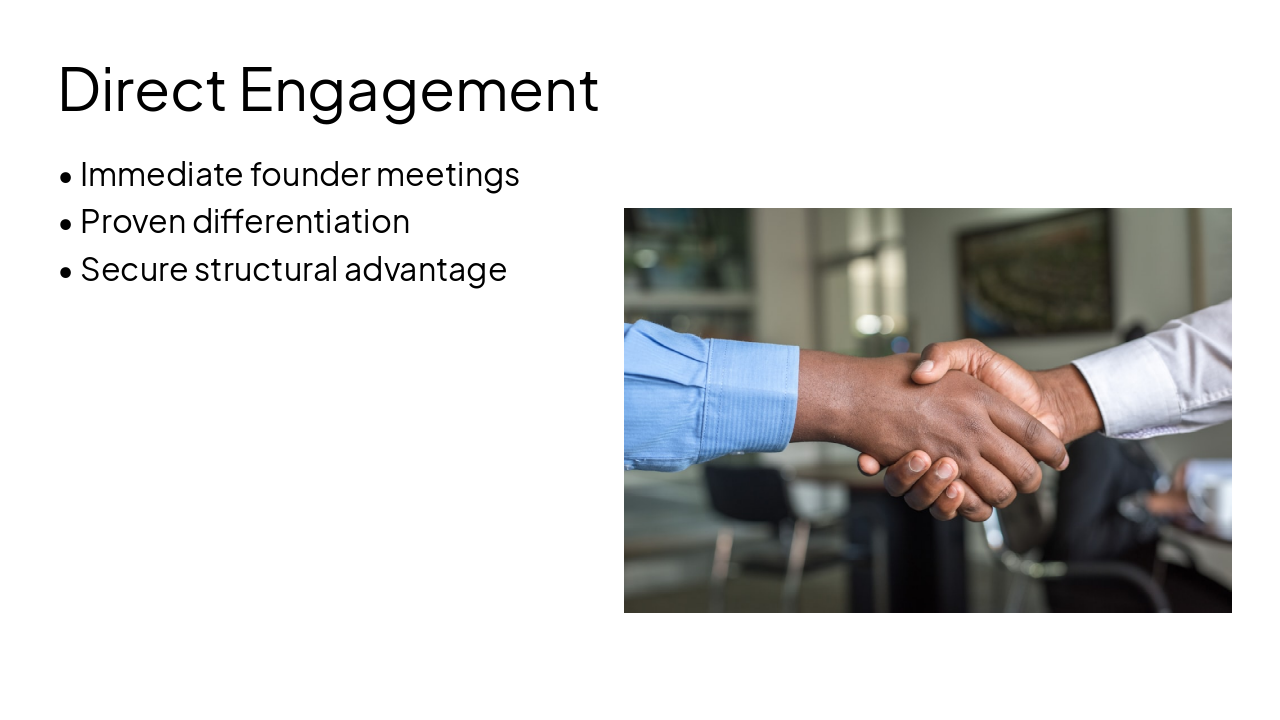 Slide 11 - Direct Engagement