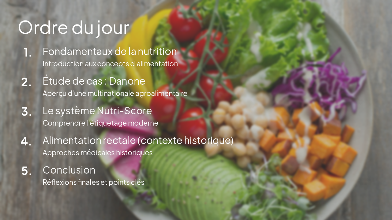 Slide 2 - Presentation Agenda