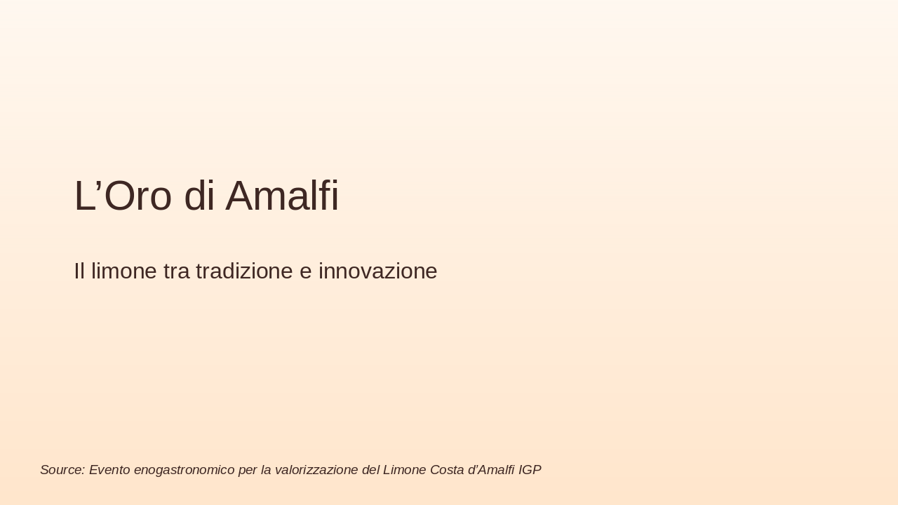L’Oro di Amalfi: Limone, Tradizione e Sostenibilità