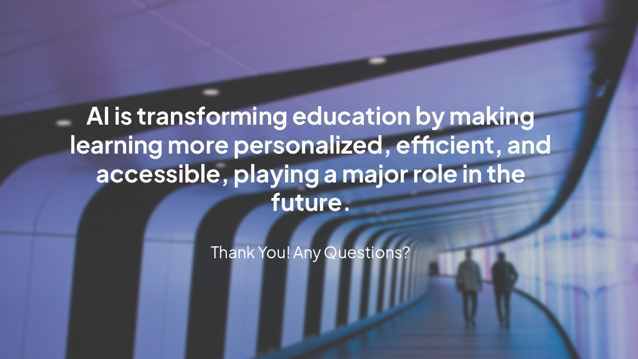 Slide 10 - Summary + Thank You