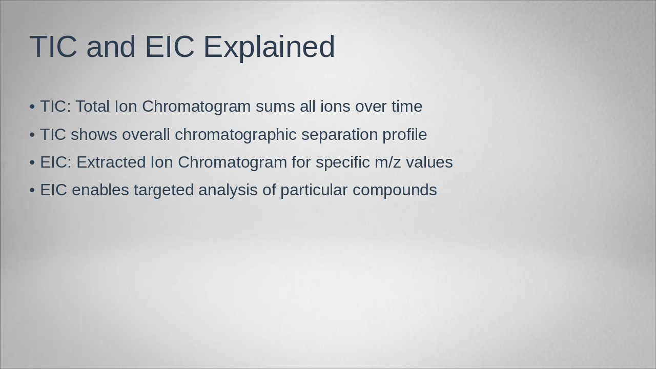 Slide 16 - TIC and EIC Explained