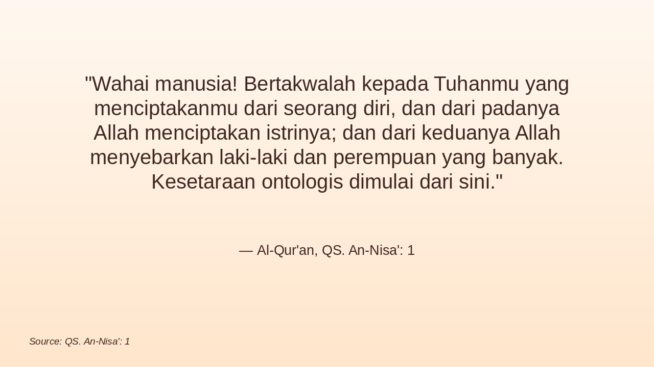 Slide 5 - Hakikat Penciptaan Manusia (Teologis)