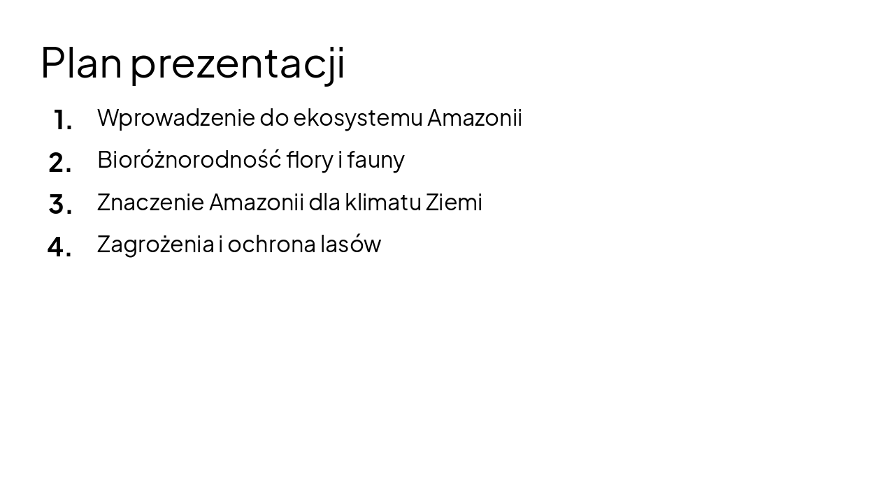 Slide 2 - Plan prezentacji
