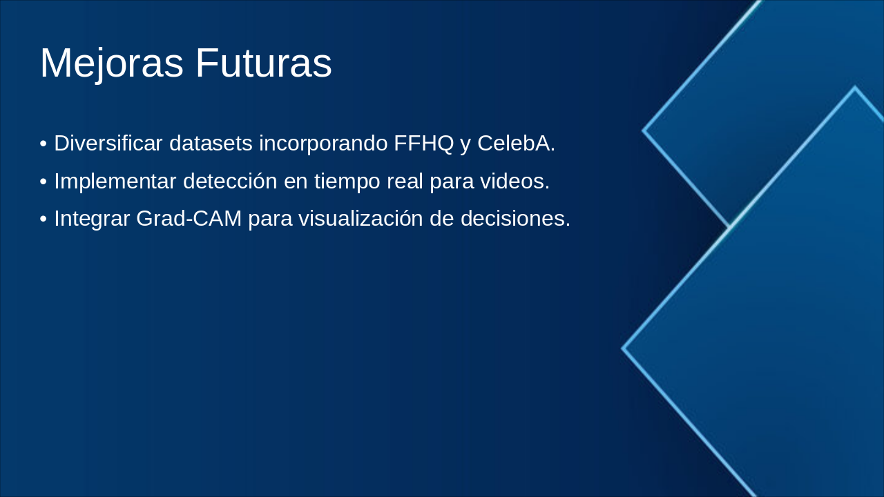 Slide 9 - Mejoras Futuras
