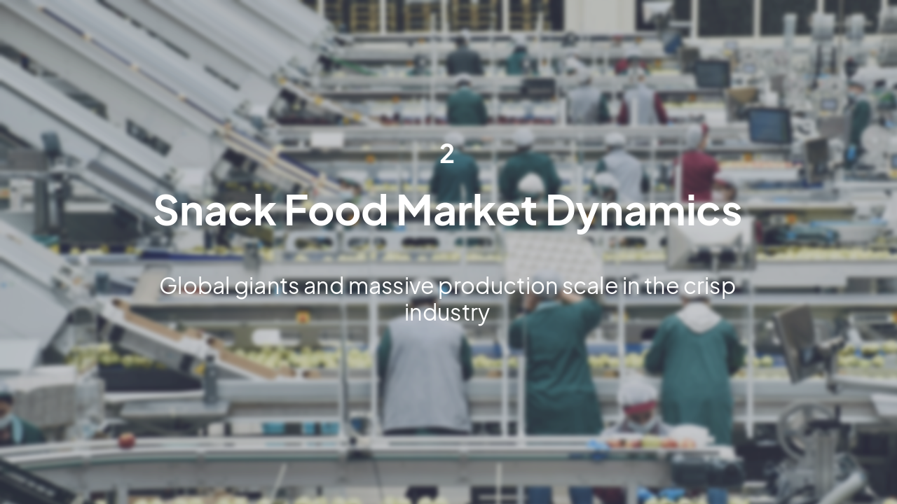 Slide 5 - Snack Industry