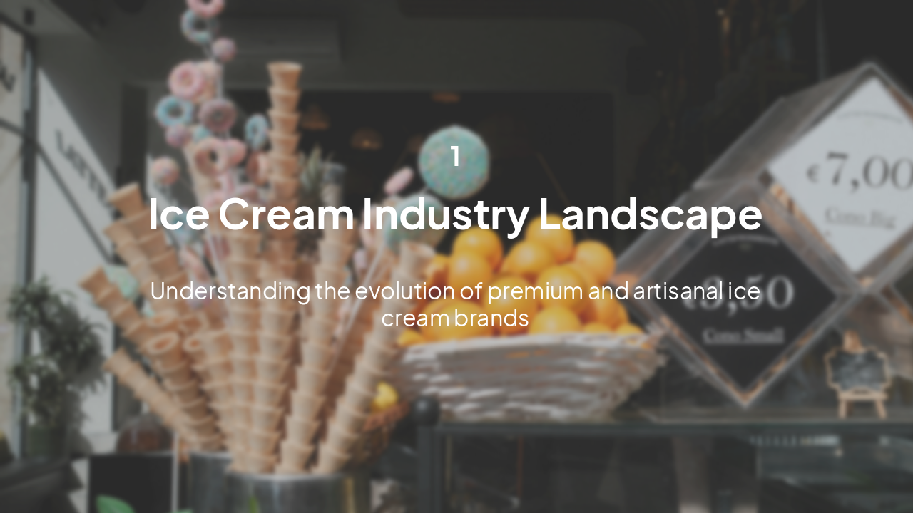 Slide 3 - Ice Cream Industry
