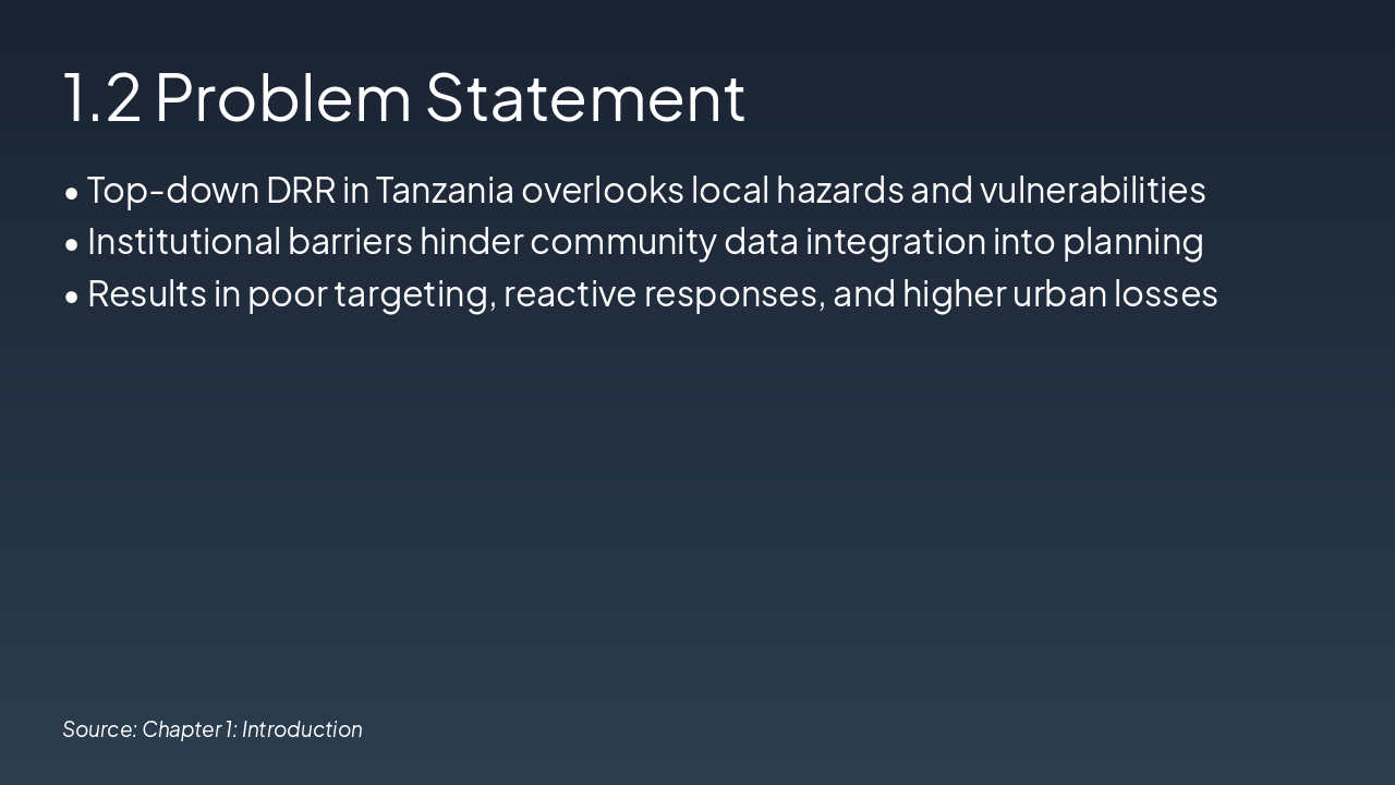Slide 4 - 1.2 Problem Statement