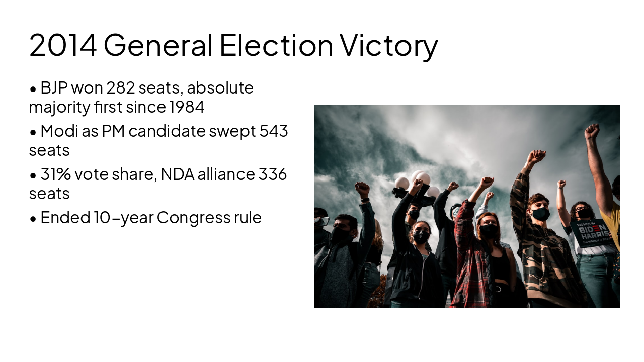 Slide 6 - 2014 General Election Victory