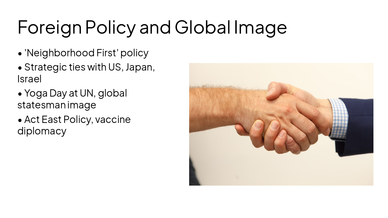 Slide 8 - Foreign Policy and Global Image