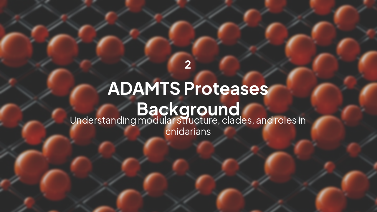Slide 6 - ADAMTS Proteases Background