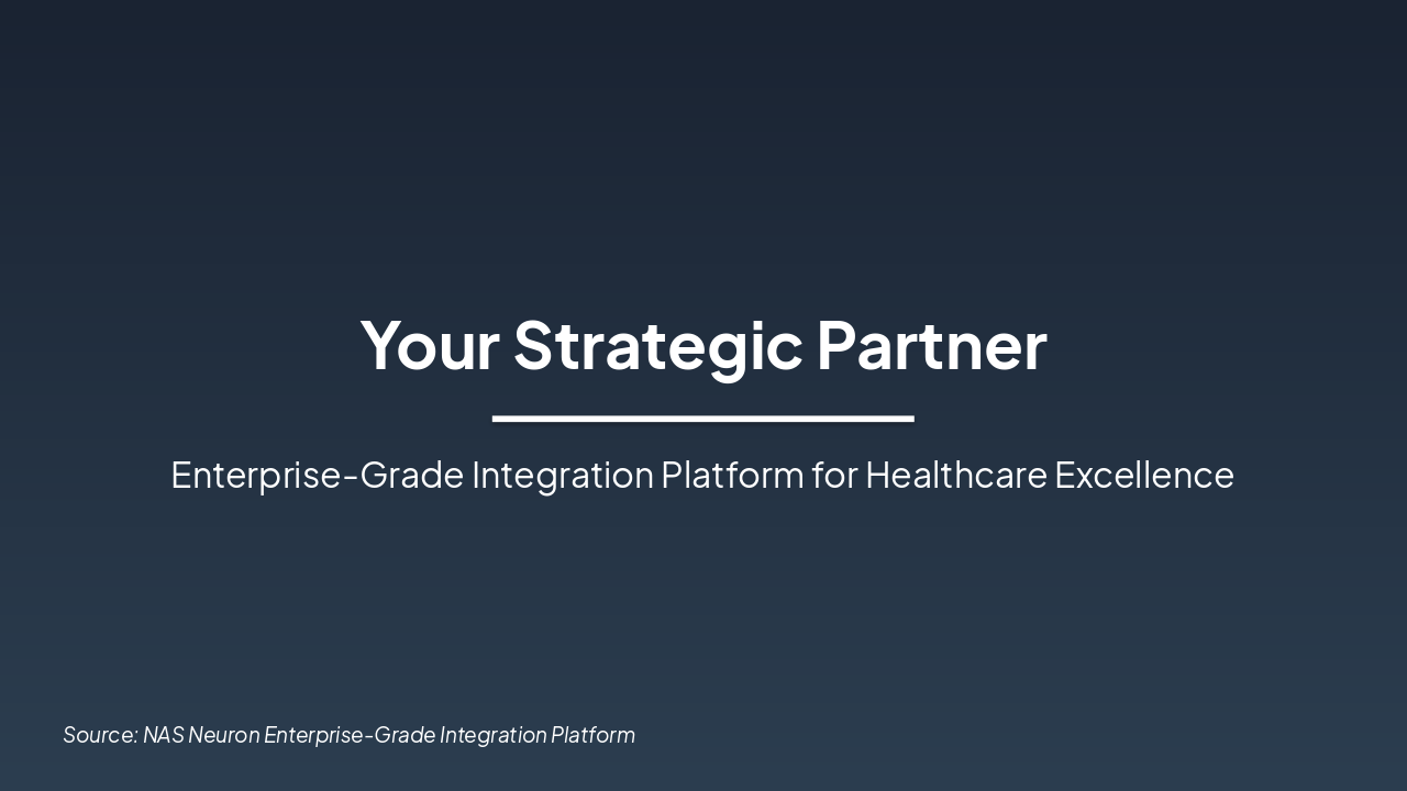 Slide 1 - Your Strategic Partner