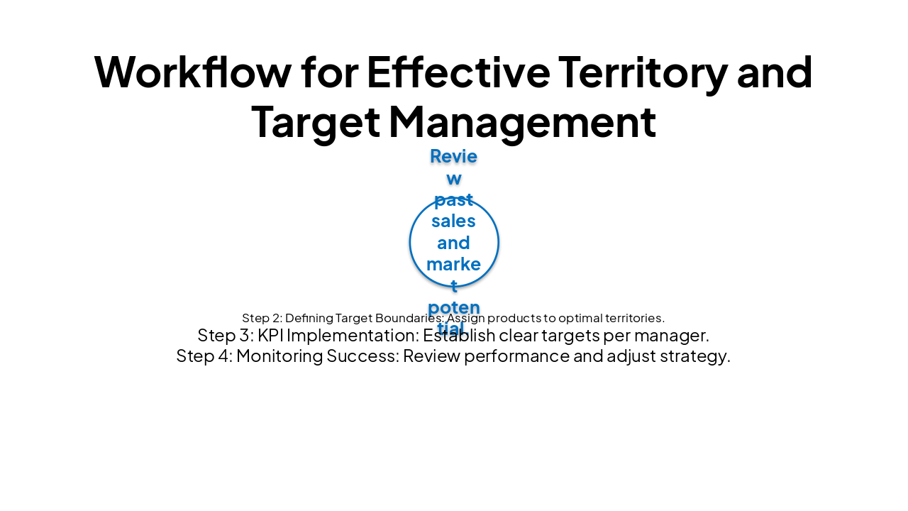 Slide 10 - Workflow for Effective Territory and Target Management