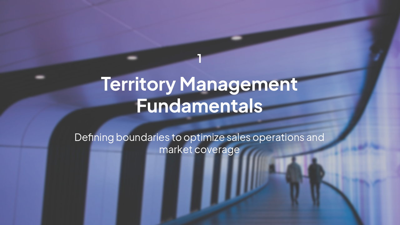 Slide 3 - Section 1: Territory Management