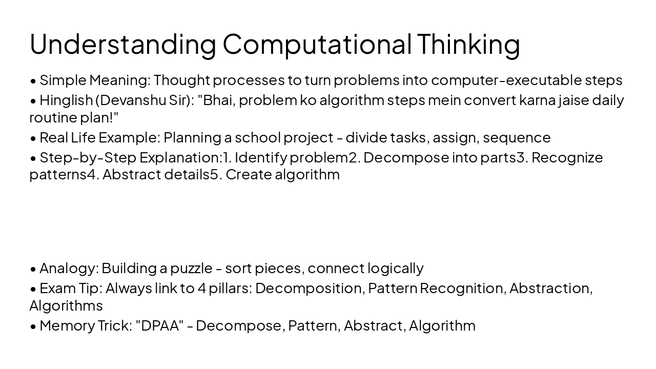 Slide 5 - Understanding Computational Thinking