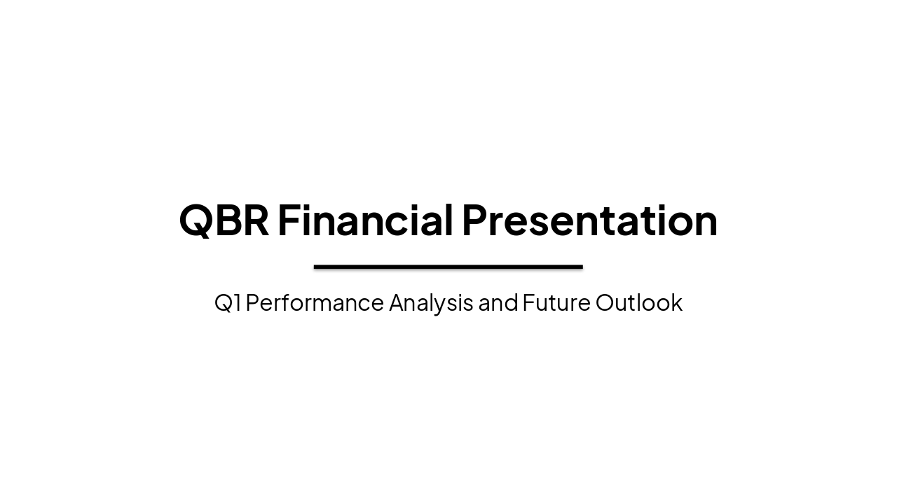 Q1 QBR: Financial Performance & Q2 Outlook