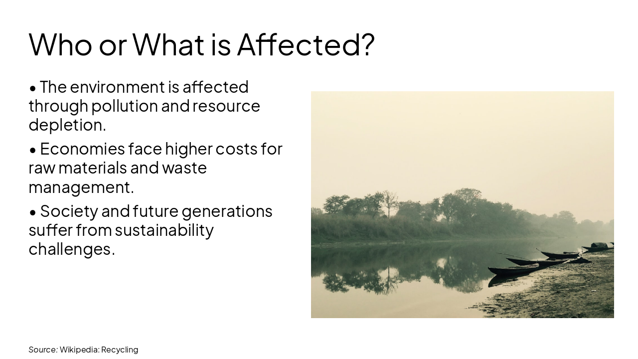 Slide 5 - Who or What is Affected?
